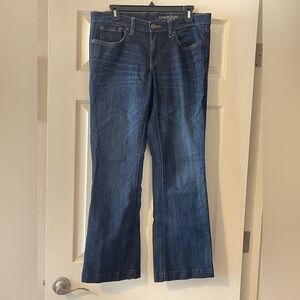 Gap Jeans Womens Size 8/29A Long And Lean Blue Bootcut Mid Rise Jeans